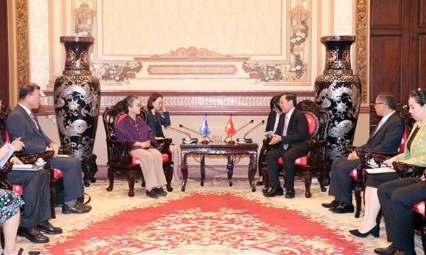 HCM City leader welcomes UN Under-Secretary-General