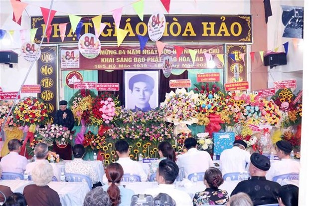 Ceremony marks Hoa Hao Buddhism’s 84th anniversary