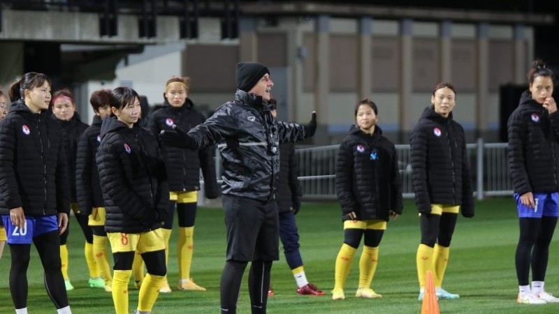 World Cup 2023: Đội tuyển nữ Việt Nam thích nghi thời tiết và có buổi tập đầu tiên tại New Zealand