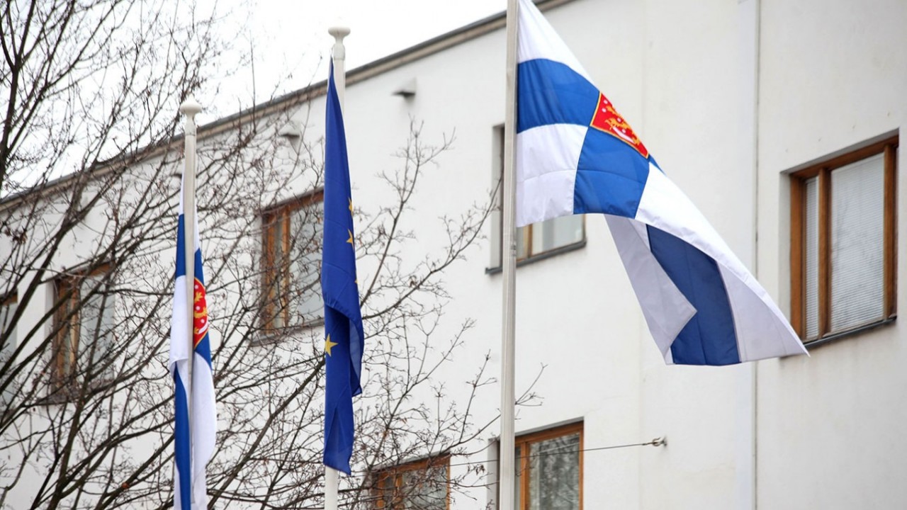 Đại sứ quán Phần Lan tại Moscow, Nga. (Nguồn: AFP)