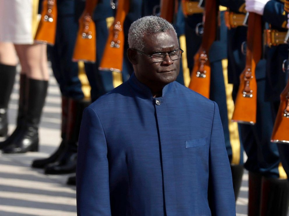 Thủ tướng quần đảo Solomon Manasseh Sogavare sẽ thăm Trung Quốc từ ngày 9-15/7 tới. (Nguồn: AP)