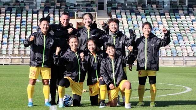 World Cup 2023: Giữ ấm và đảm bảo thể trạng cầu thủ nữ Việt Nam dưới thời tiết mùa Đông lạnh