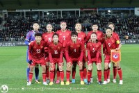 Trận giao hữu đội tuyển nữ Việt Nam vs nữ Tây Ban Nha diễn ra theo hình thức thi đấu kín