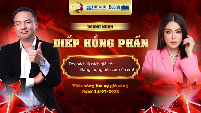 Doanh nhân và Cuộc sống mùa 6 số 20/2023: Doanh nhân Diếp Hồng Phấn - Tôi chọn sách để 'hóa giải' năng lượng tiêu cực