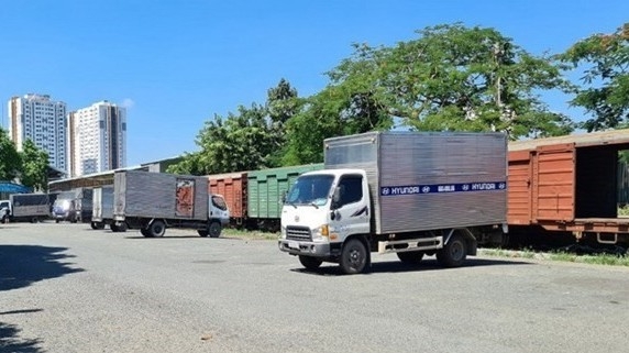 Binh Duong province arranges train carrying exports to China