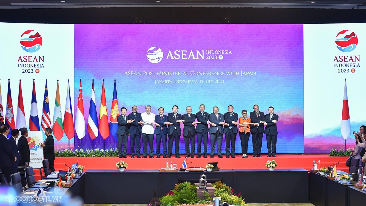 AMM-56: Foreign Minister Bui Thanh Son attends meetings between ASEAN and partners