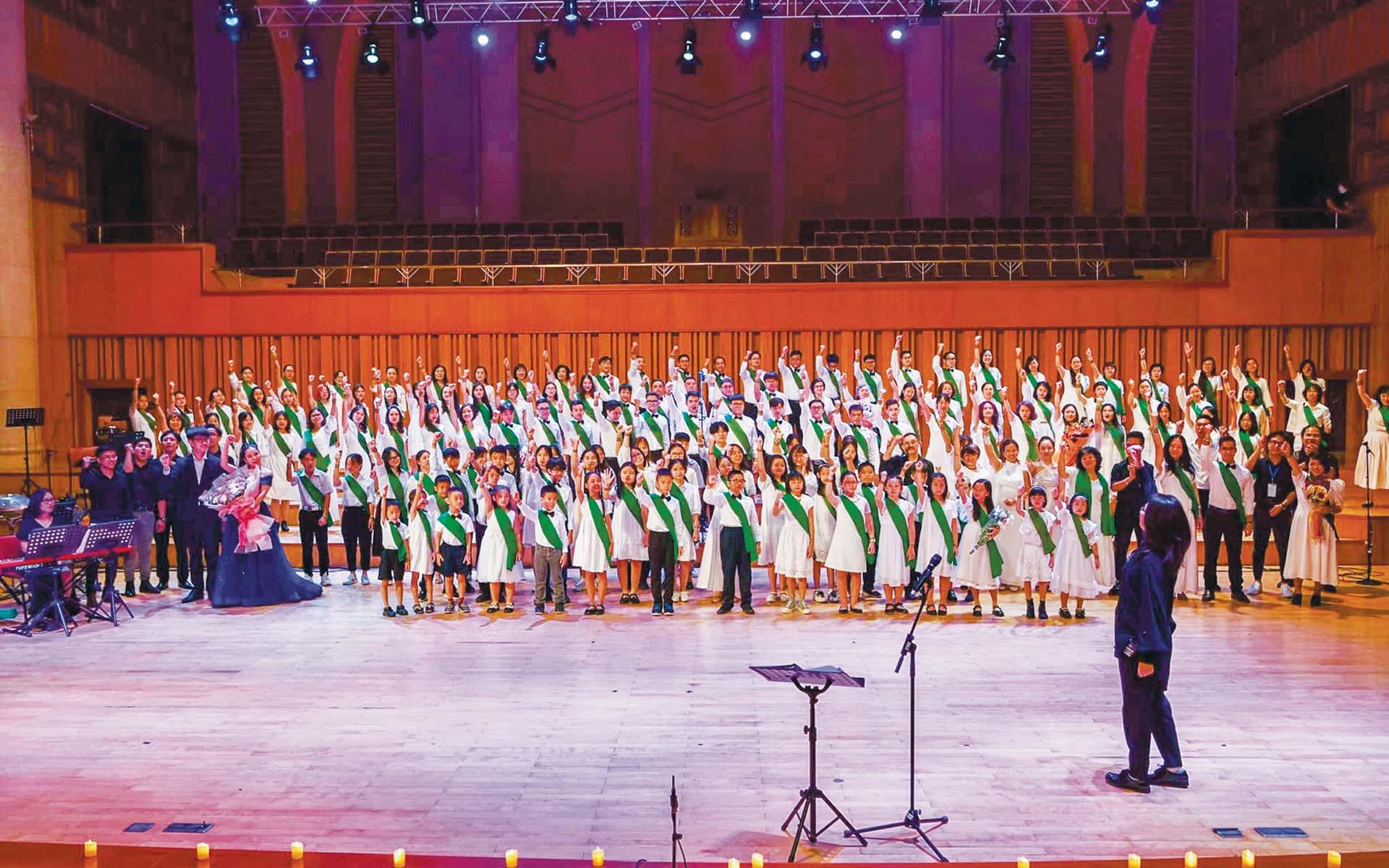 Buổi biểu diễn của hoà nhạc “Hộ chiếu Xanh – Green Passport” năm 2022. (Ảnh: NVCC)
