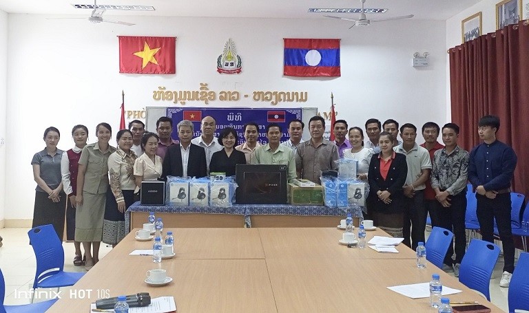 Hỗ trợ công tác giảng dạy tiếng Việt tại Đại học Souphanouvong, Lào