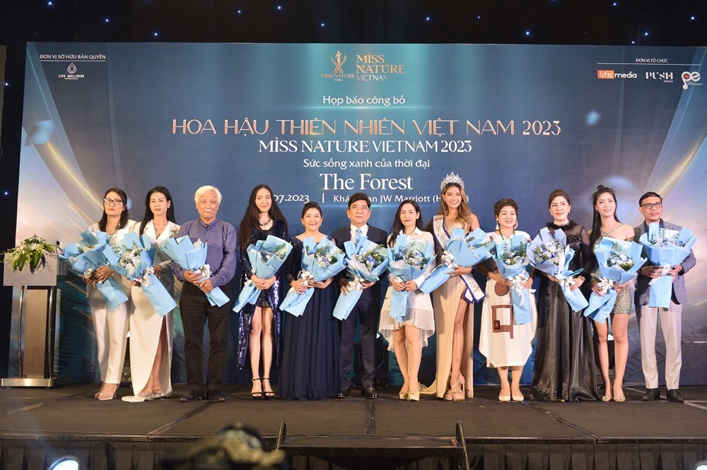 Khởi động Cuộc thi Hoa hậu Thiên nhiên Việt Nam 2023. (Nguồn: BTC)