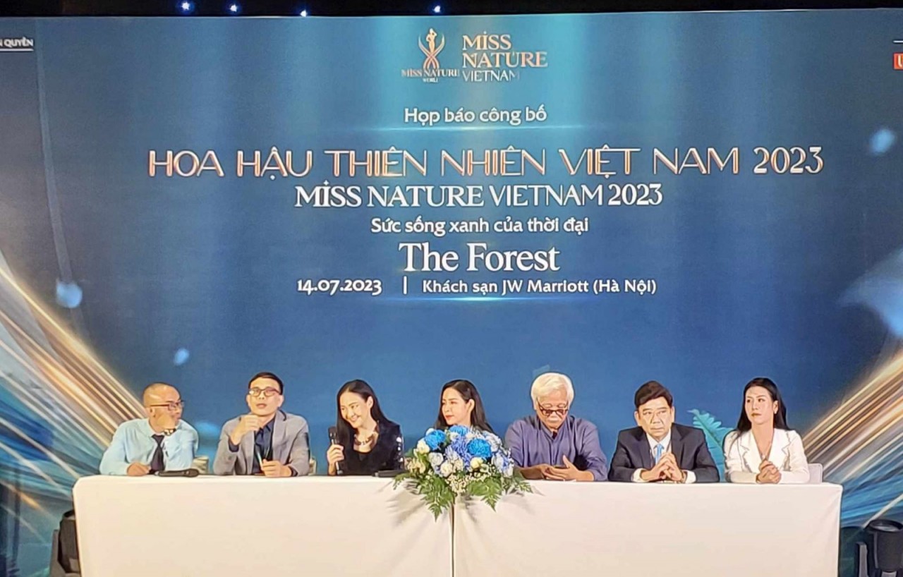 Khởi động Cuộc thi Hoa hậu Thiên nhiên Việt Nam 2023. (Nguồn: BTC)