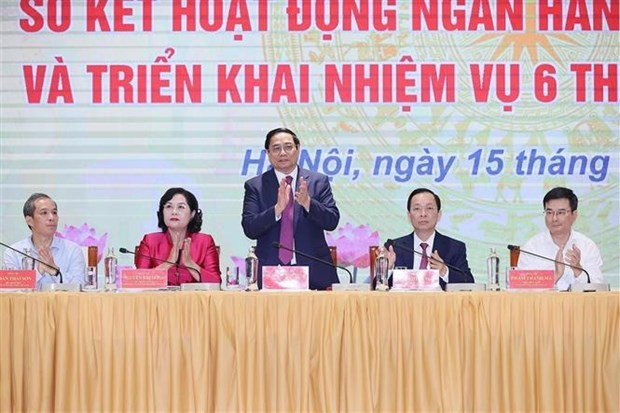 PM Pham Minh Chinh at the event (Photo: VNA)