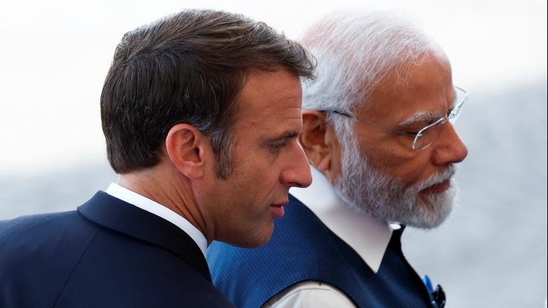 Thủ tướng Ấn Độ Narendra Modi dự lễ duyệt binh kỷ niệm Ngày Quốc khánh Pháp trên đại lộ Champs-Elysees