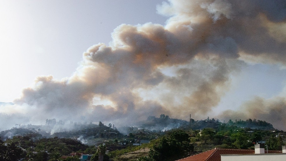 Tây Ban Nha: Cháy rừng tại đảo La Palma khiến hơn 2.500 người phải sơ tán. (