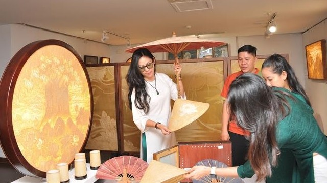 Bamboo paper exhibition is open in Da Nang until July 23