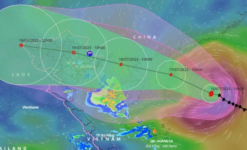 Miền Bắc chuẩn bị hứng cơn bão mạnh nhất trong vài năm, bắt đầu có mưa lớn từ 18/7