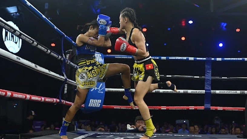 Nữ võ sĩ Huỳnh Hà Hữu Hiếu vô địch WBC Muay International Title