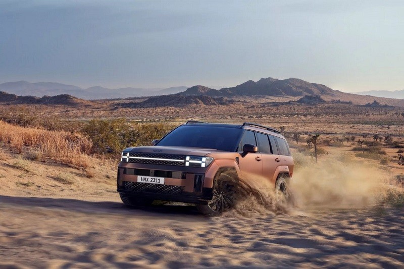 Hyundai Santa Fe 2024 lột xác, trông 'sang chảnh' như Land Rover
