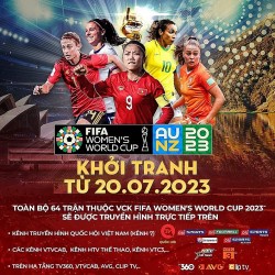 Xem trực tiếp đội tuyển nữ Việt Nam thi đấu World Cup nữ 2023 ở đâu, kênh nào?