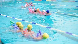 Khai mạc giải bơi cứu đuối Thanh thiếu nhi, học sinh toàn quốc 'Đường đua xanh'