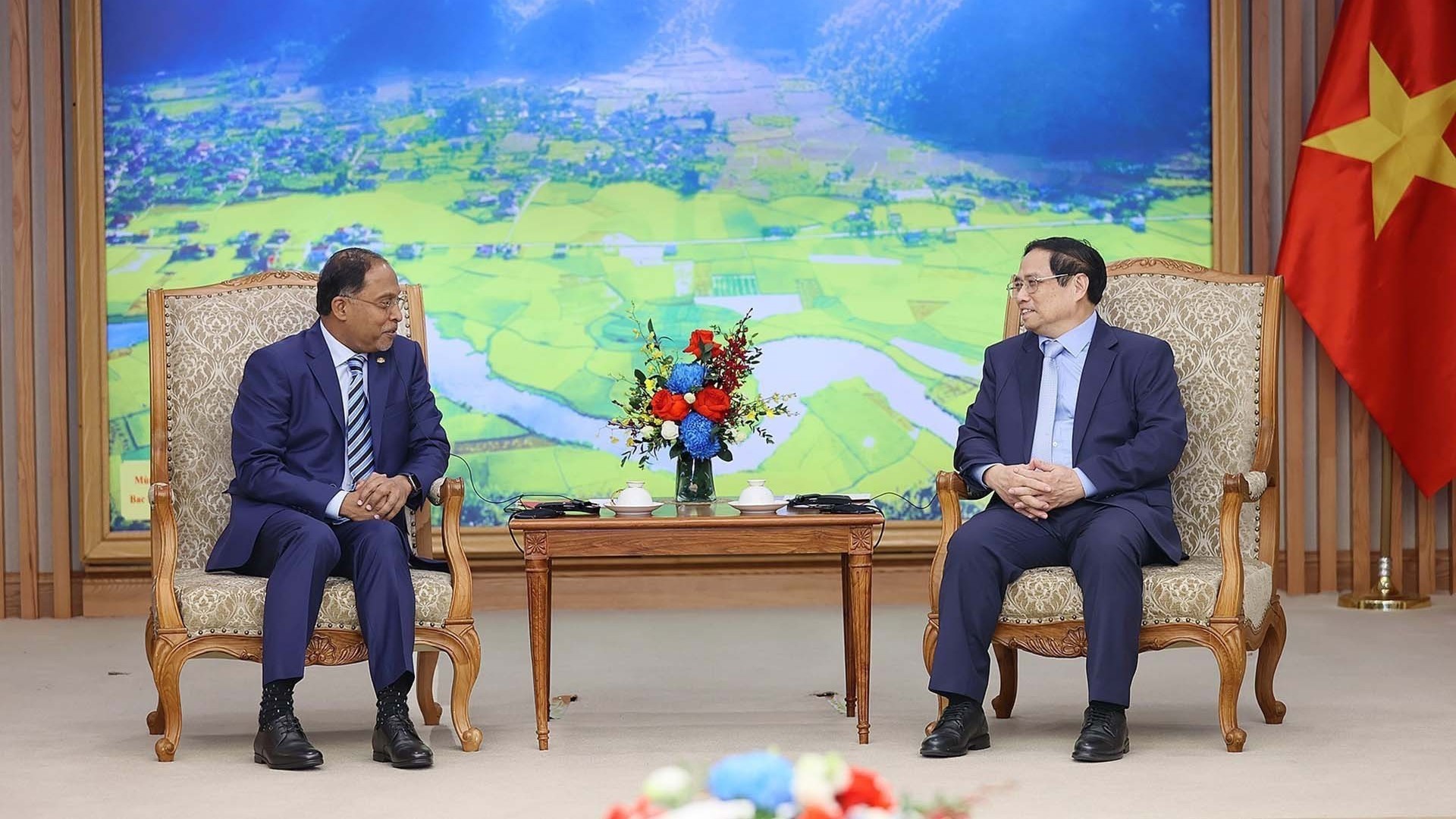 Thủ tướng Chính phủ Phạm Minh Chính tiếp Bộ trưởng Ngoại giao Malaysia