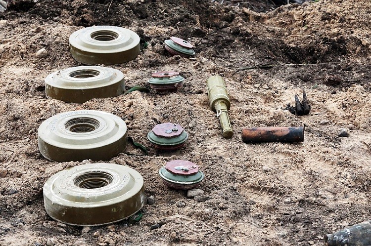 (07.21) Các bãi mìn cùng hỏa lực chống tăng của Nga đang cản bước các lực lượng Ukraine. (Nguồn: Getty Images)