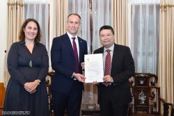Trao Giấy chấp nhận lãnh sự cho Tổng Lãnh sự New Zealand tại TP. Hồ Chí Minh