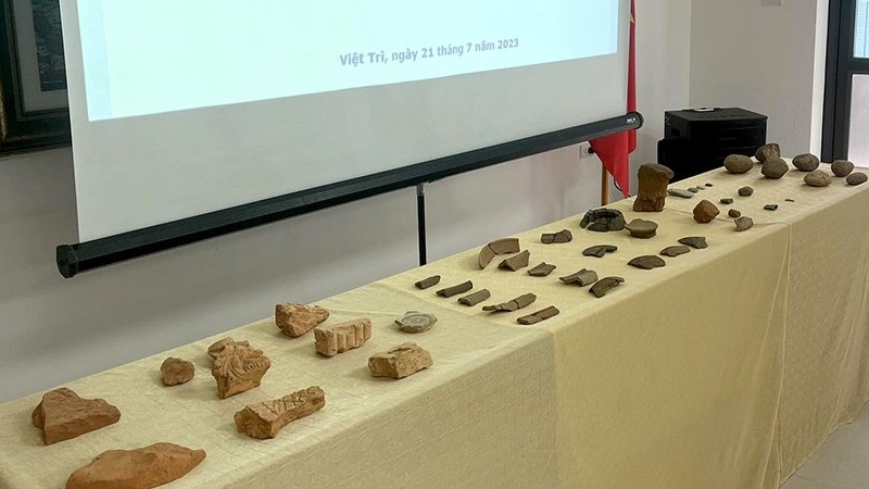 Khai quật được nhiều dấu vết dân cư cổ tại di chỉ khảo cổ học Gò Chon, Phú Thọ