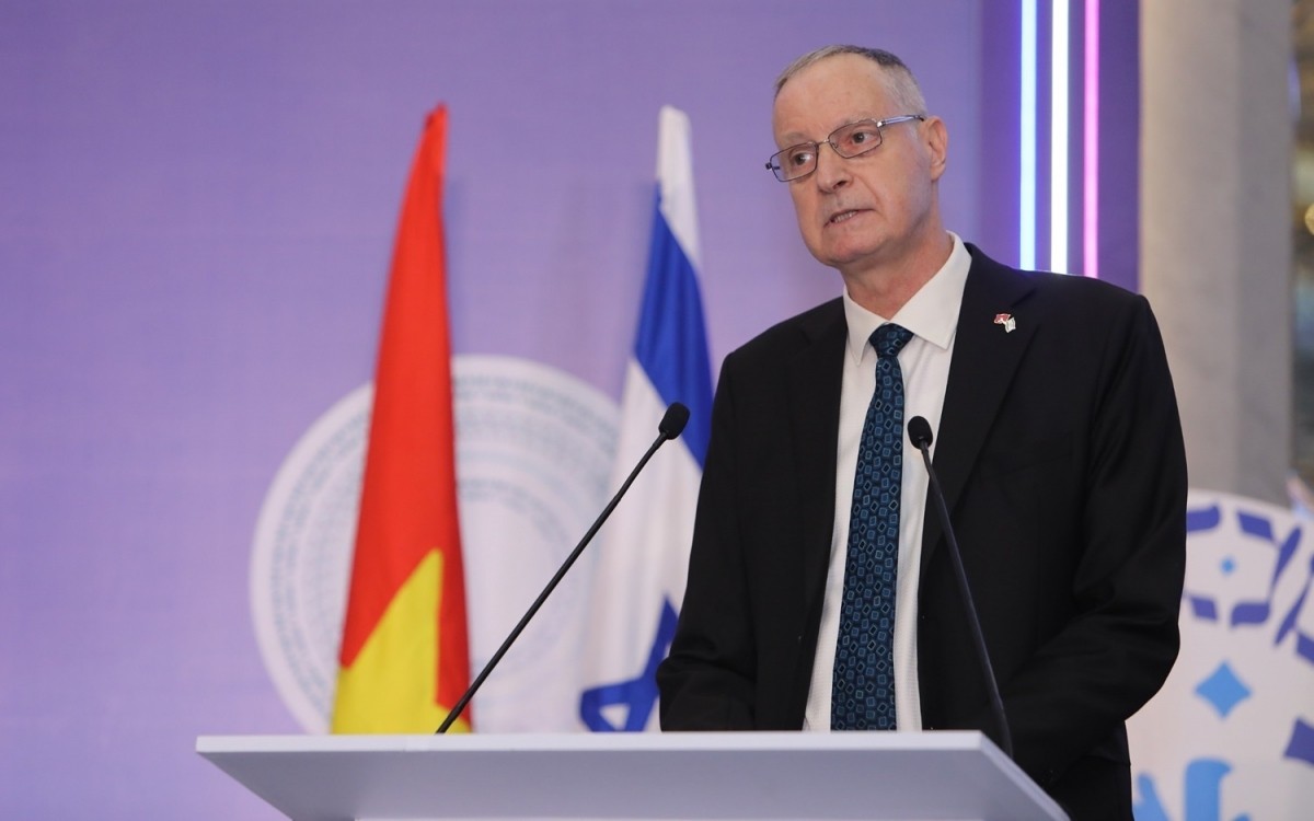 Đại sứ Israel tại Việt Nam Yaron Mayer. (Nguồn: VOV)