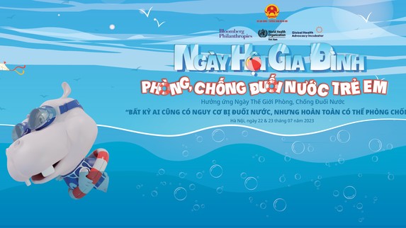 Ngày hội gia đình phòng, chống đuối nước trẻ em, trang bị kỹ năng sống cho trẻ tại Công viên Thống Nhất, Hà Nội