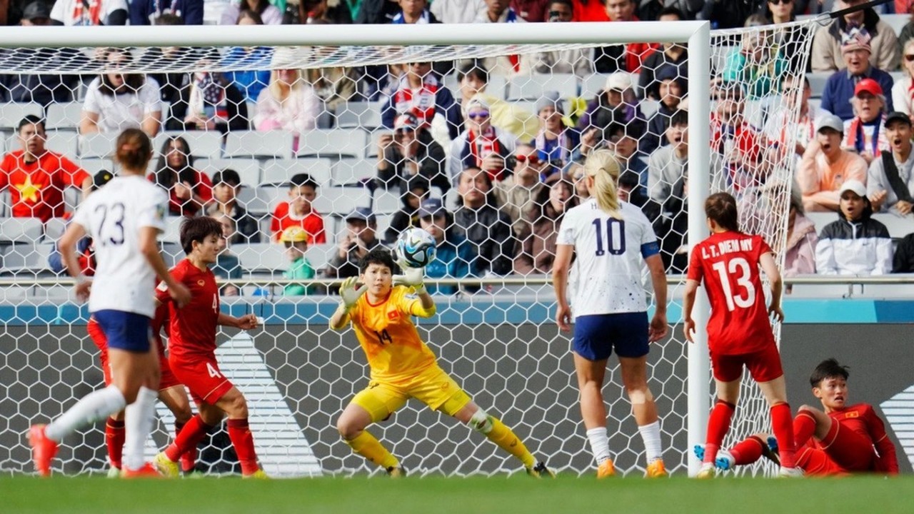 World Cup nữ 2023: Báo Mỹ bất ngờ trước khả năng chơi phòng ngự chặt chẽ của tuyển nữ Việt Nam