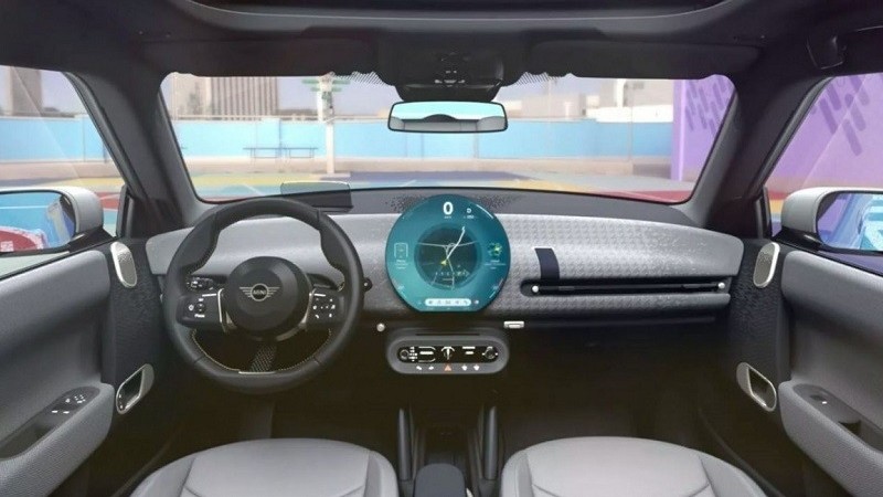 Cận cảnh nội thất sang trọng của xe điện Mini Cooper EV 2024 sắp ra mắt