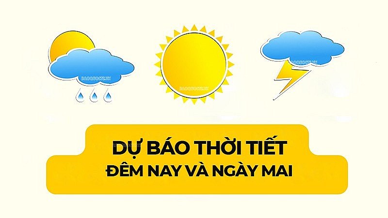 Dự báo thời tiết đêm hôm nay và ngày mai (29/8): Nhiều khu vực chiều tối, đêm mưa rào, dông rải rác; duyên hải Nam Trung Bộ nắng nóng kéo dài