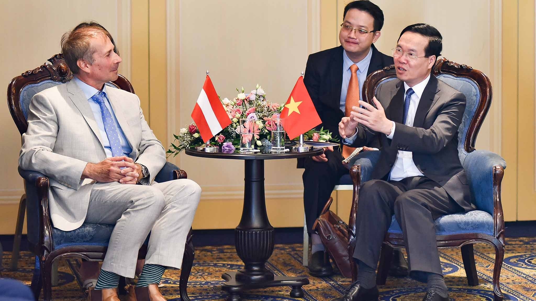 Chủ tịch nước Võ Văn Thưởng: Việt Nam luôn trân trọng những người bạn Áo
