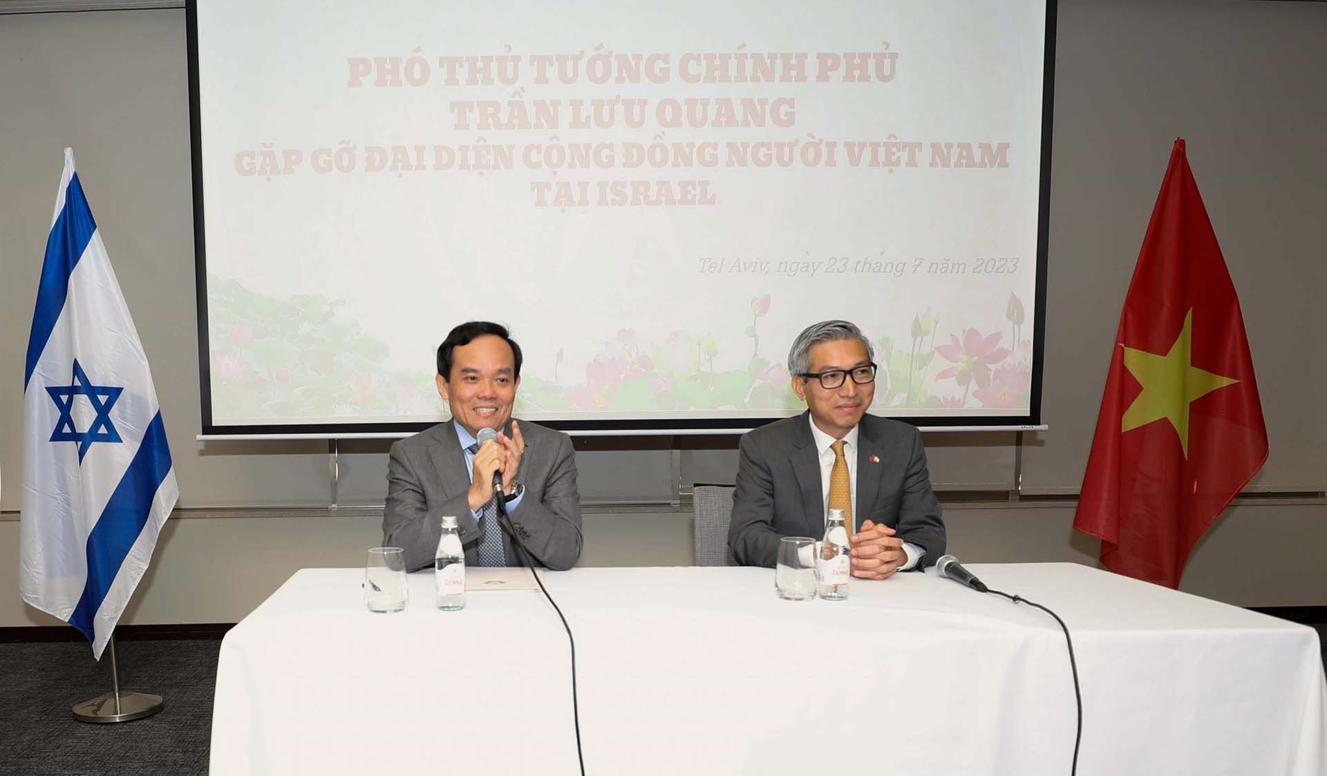 Thúc đẩy quan hệ hữu nghị và hợp tác nhiều mặt giữa Việt Nam và Israel Thúc đẩy quan hệ hữu nghị và hợp tác nhiều mặt giữa Việt Nam và Israel