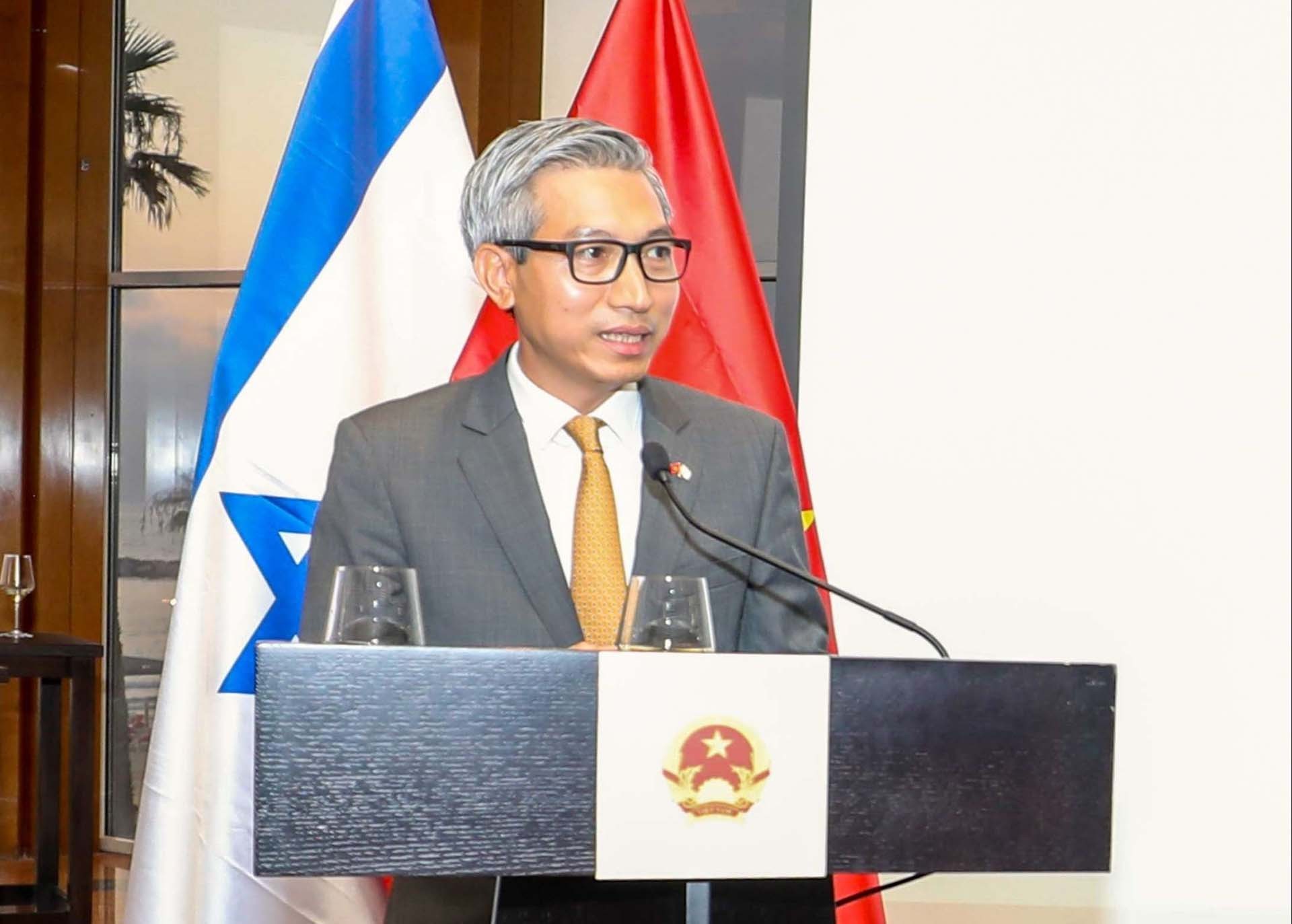 Thúc đẩy quan hệ hữu nghị và hợp tác nhiều mặt giữa Việt Nam và Israel