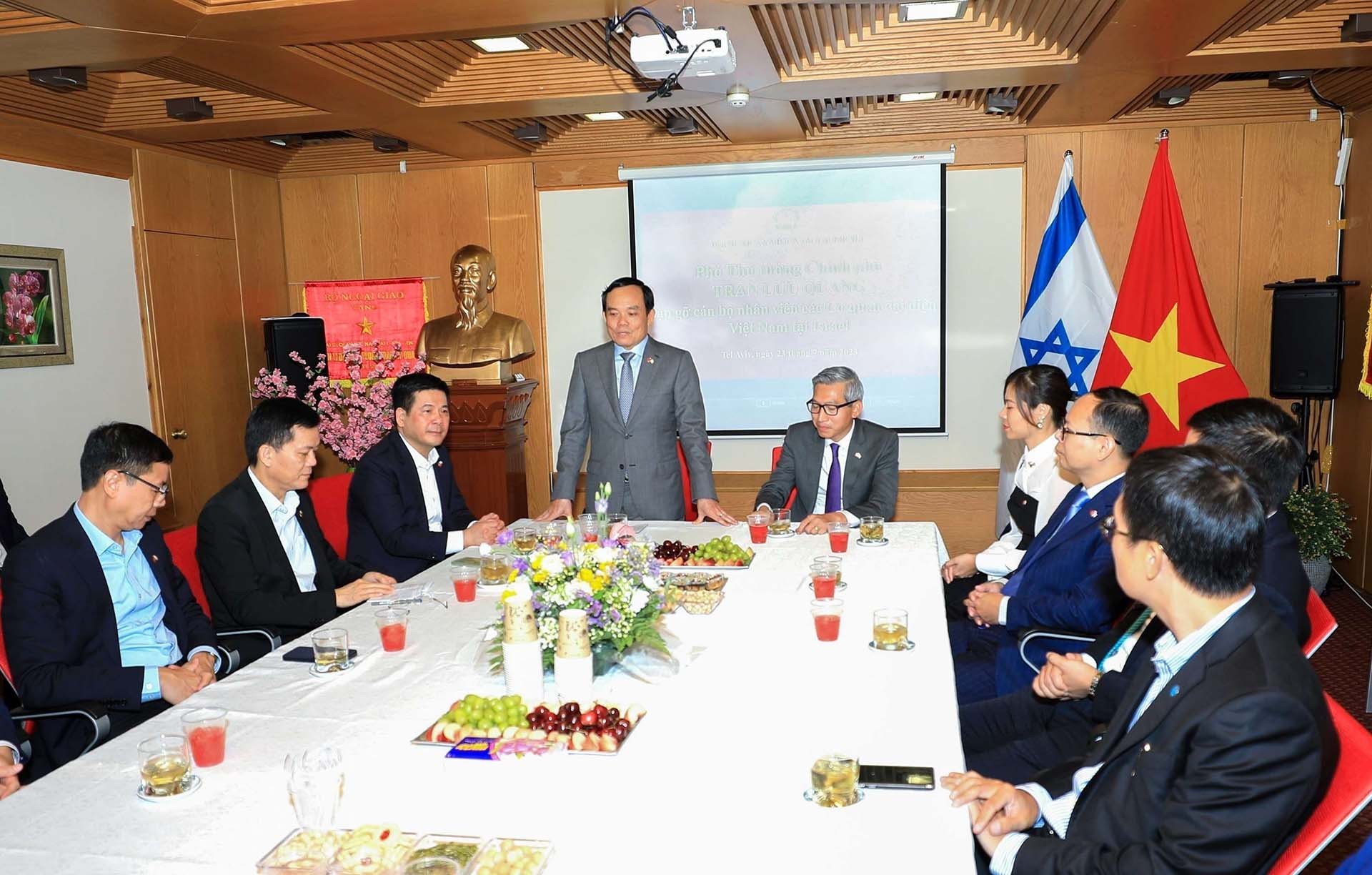 Thúc đẩy quan hệ hữu nghị và hợp tác nhiều mặt giữa Việt Nam và Israel Thúc đẩy quan hệ hữu nghị và hợp tác nhiều mặt giữa Việt Nam và Israel