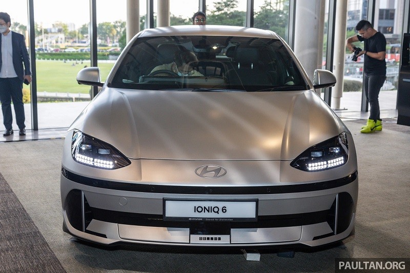 Cận cảnh Hyundai Ioniq 6 ra mắt tại Malaysia, giá từ 1,47 tỷ đồng