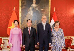 Chủ tịch nước Võ Văn Thưởng và Phu nhân kết thúc chuyến thăm Áo, lên đường thăm Italy và Tòa thánh Vatican