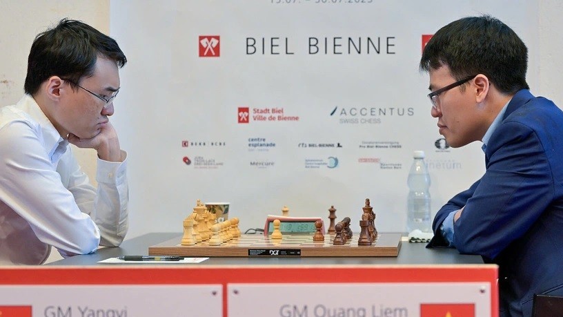Giải cờ vua Biel Grandmaster: Lê Quang Liêm thắng kỳ thủ số hai Trung Quốc