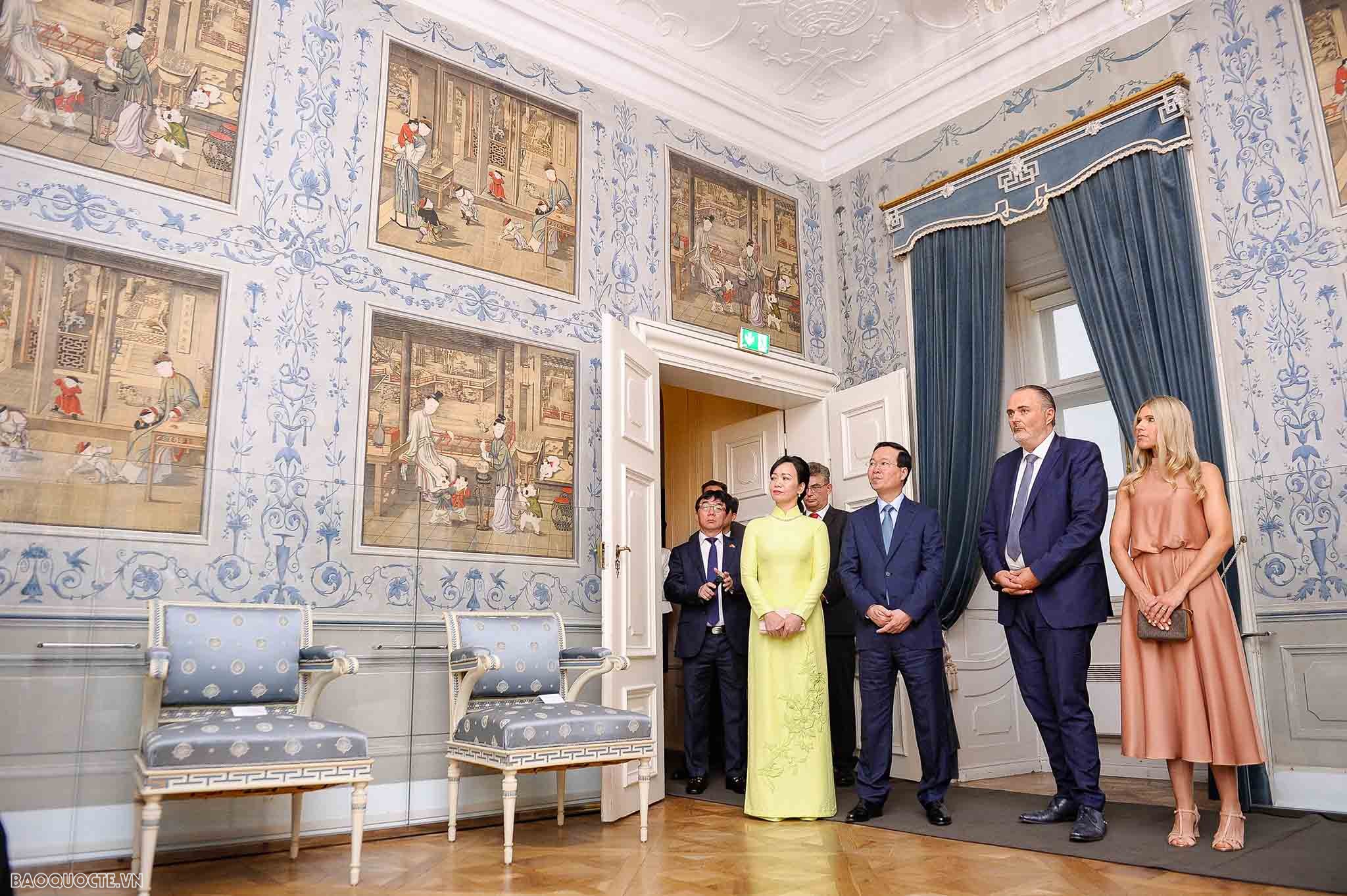 Những hình ảnh ấn tượng của Chủ tịch nước Võ Văn Thưởng trong chuyến thăm chính thức Áo