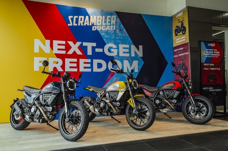 Ducati Scrambler 2023 ra mắt tại thị trường Việt Nam với ba phiên bản Icon, Full Throttle và Nightshift.