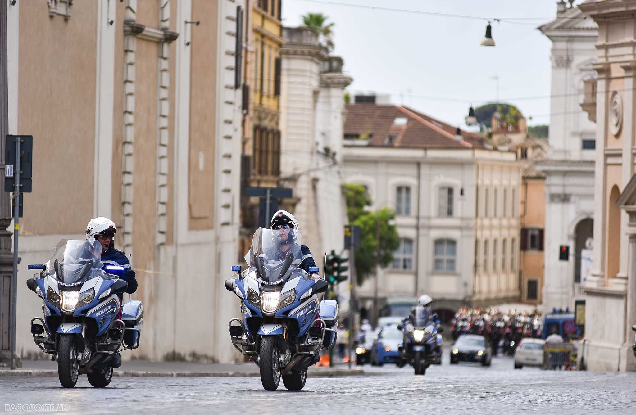 Official welcome ceremony held in Rome for Vietnamese President