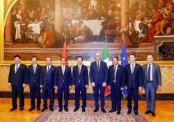 Việt Nam-Italy: Nhất trí đẩy mạnh hợp tác lập pháp giữa hai nước