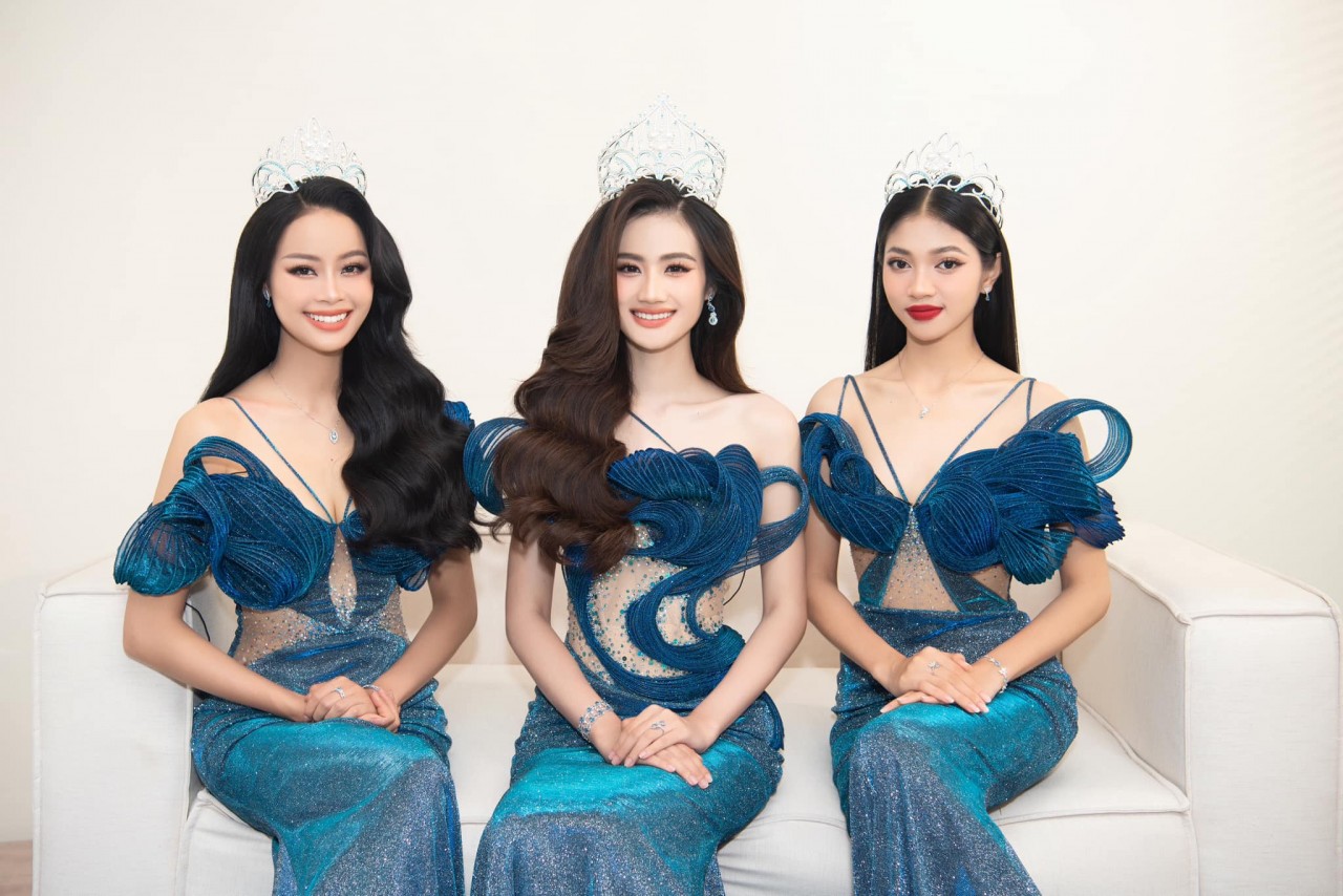 Top 3 Miss World Vietnam 2023 đọ sắc