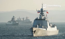 Nga-Trung Quốc triển khai tuần tra chung lần thứ 3 ở Thái Bình Dương