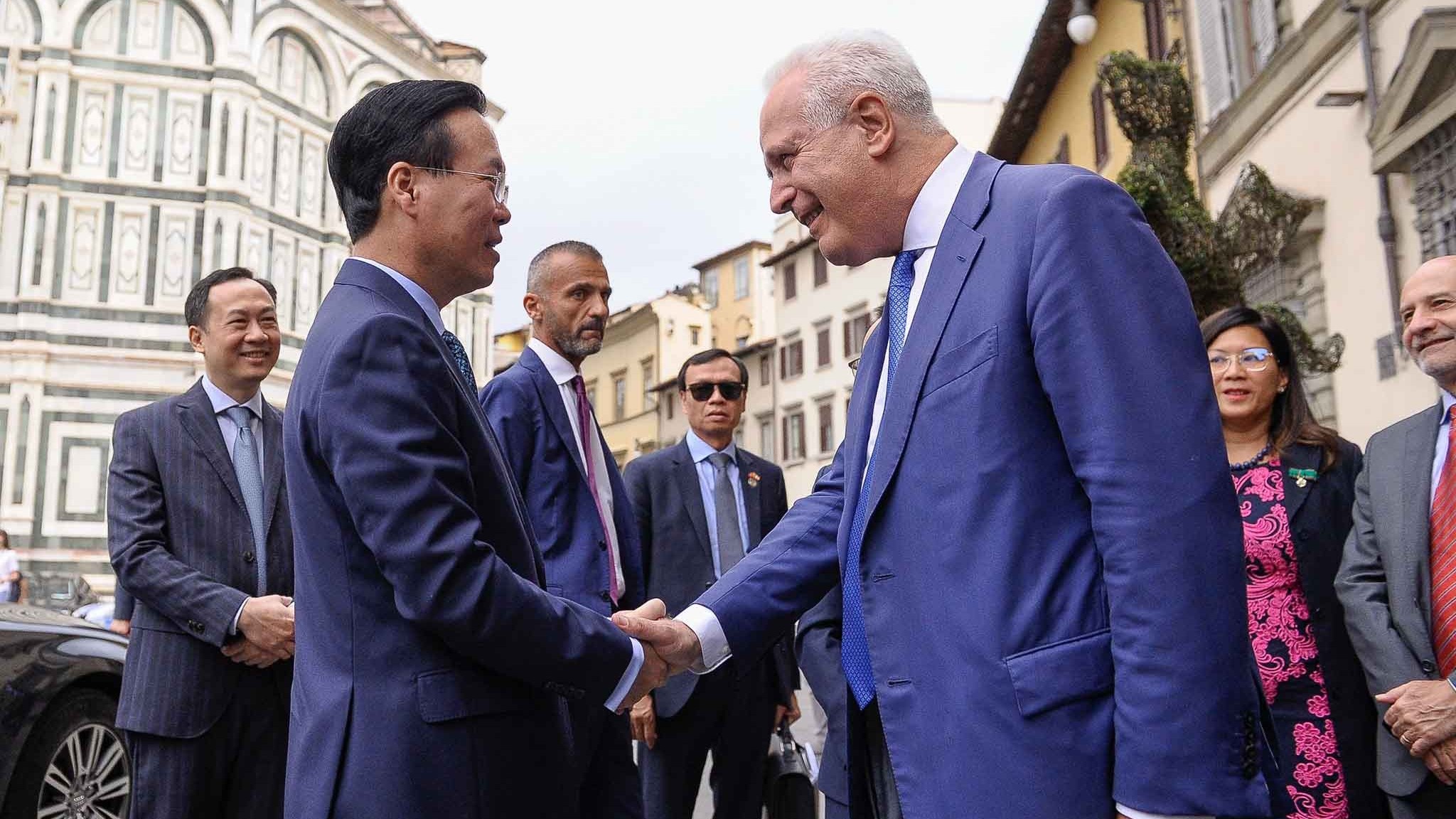 Chủ tịch nước Võ Văn Thưởng và Phu nhân thăm Vùng Toscana, Italy