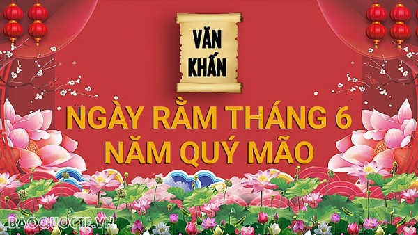Văn khấn ngày Rằm 15 tháng 6 năm Quý Mão, bài cúng gia tiên và thổ công chuẩn nhất 2023
