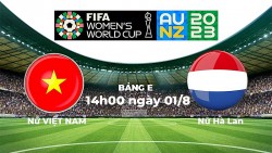 Xem trực tiếp đội tuyển nữ Việt Nam vs nữ Hà Lan tại World Cup nữ 2023 ở đâu, kênh nào?