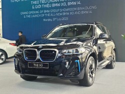 Cận cảnh BMW iX3 vừa ra mắt tại Việt Nam, giá bán 3,499 tỷ đồng