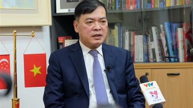 Vietnam-Singapore should bolster cooperation in green economy and digital economy: Ambassador